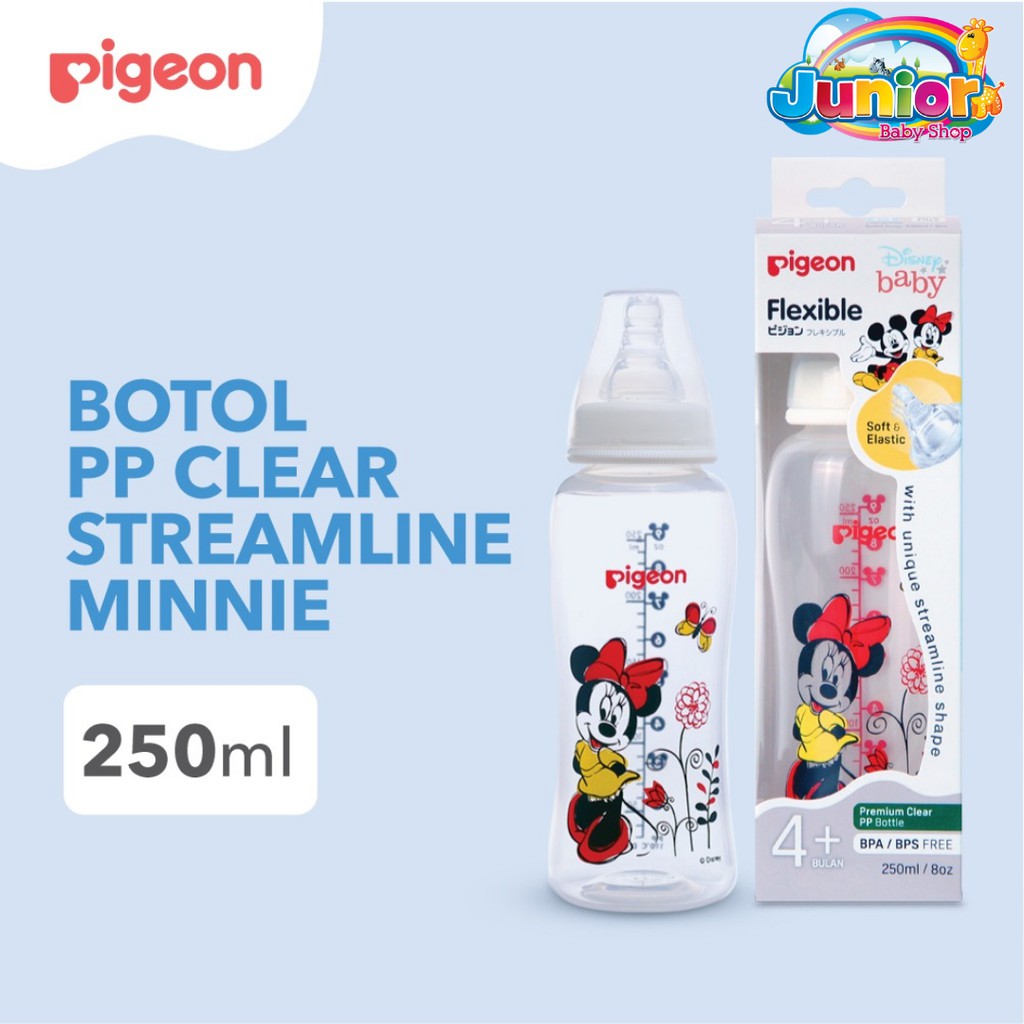 Pigeon Botol PP Clear Streamline 250ml