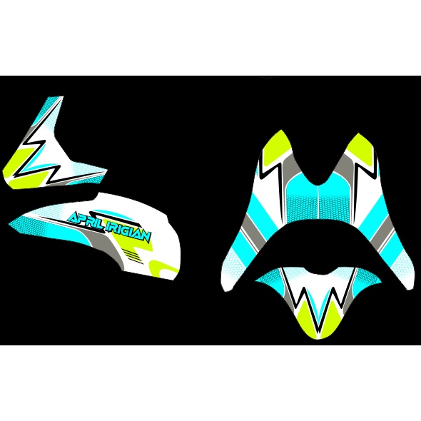 decal scoopy karbu racing