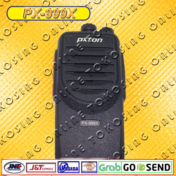 Promo HT PXTON PX-999X PX999X SINGLE BAND UHF 5 Watt 2800 mAh Diskon