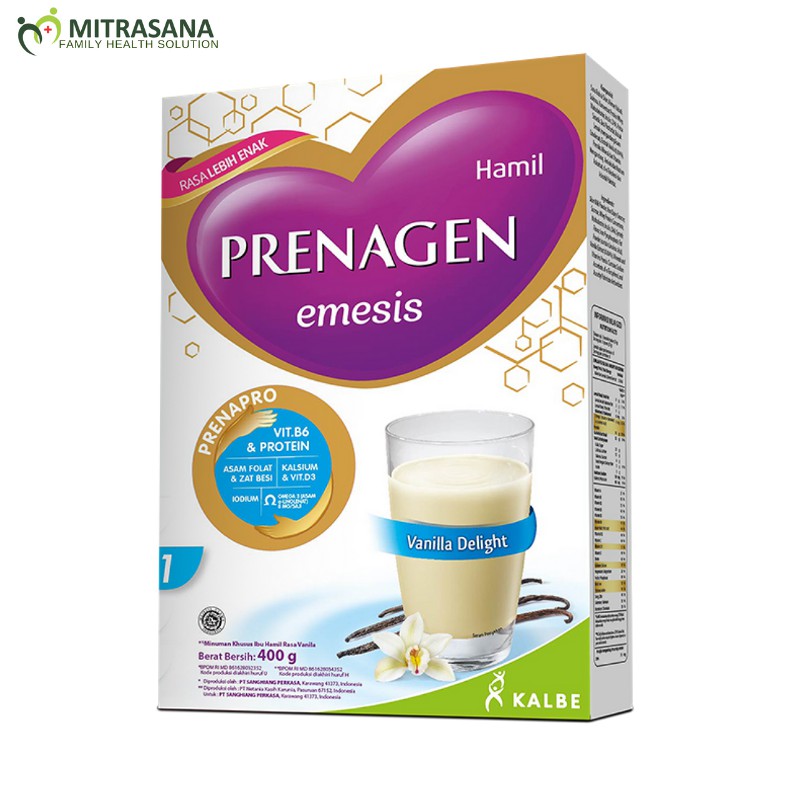 Prenagen Mommy Emesis Vanila Delight Coklat 400gr