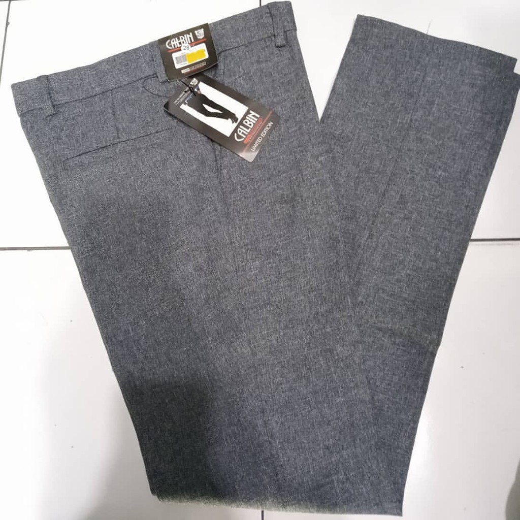 Celana Katun Slimfit Celana Kerja Celana Panjang Katun Pria