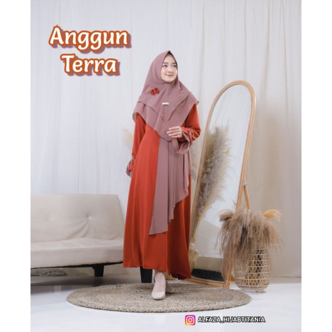 Set Gamis Anggun ORI by alfaza hijab