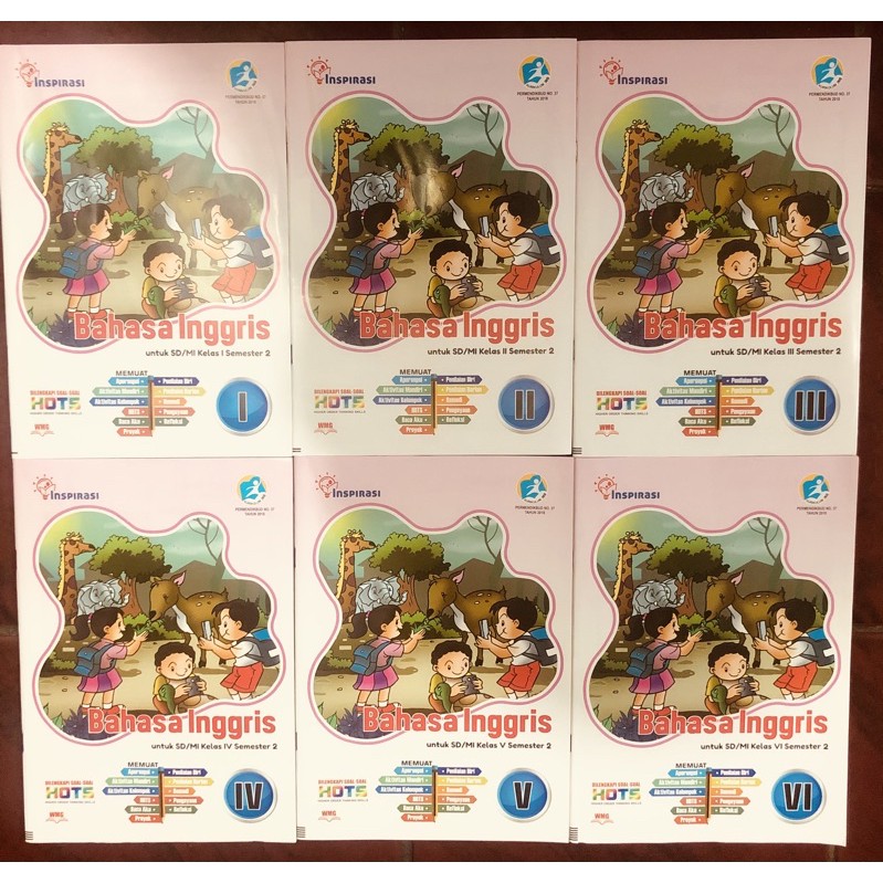 LKS BHS INGGRIS KELAS 1.2.3.4.5.6 SD (K-2013) (SEMESTER 2) (INSPIRASI)