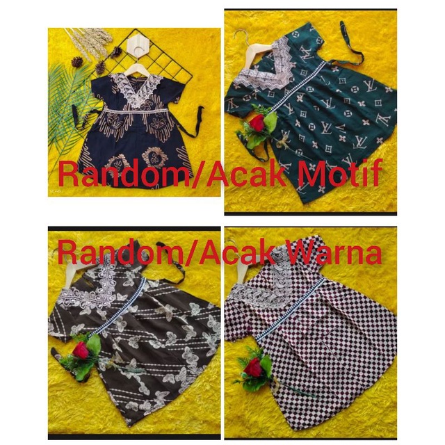 Daster Arab tali 1-2tahun grosir baju perempuan anak harian cantik murah