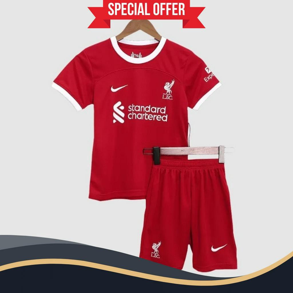KHUSUS KAMU JERSEY BOLA KIDS LIVERPOOL HOME 223 224 JERSEY BAJU BOLA ANAK ANAK