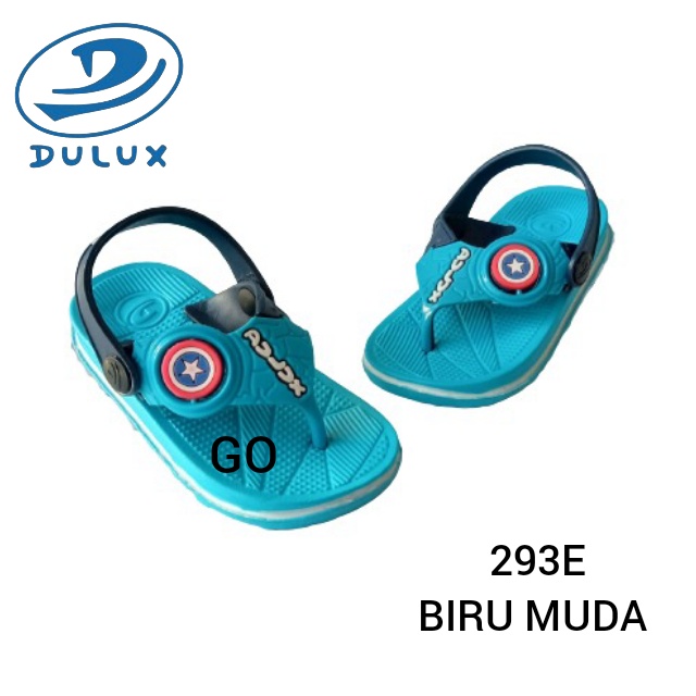 gof DULUX 293E A Sandal Jepit Bayi Balita Jepit Anak Laki Laki Karakter Captain America