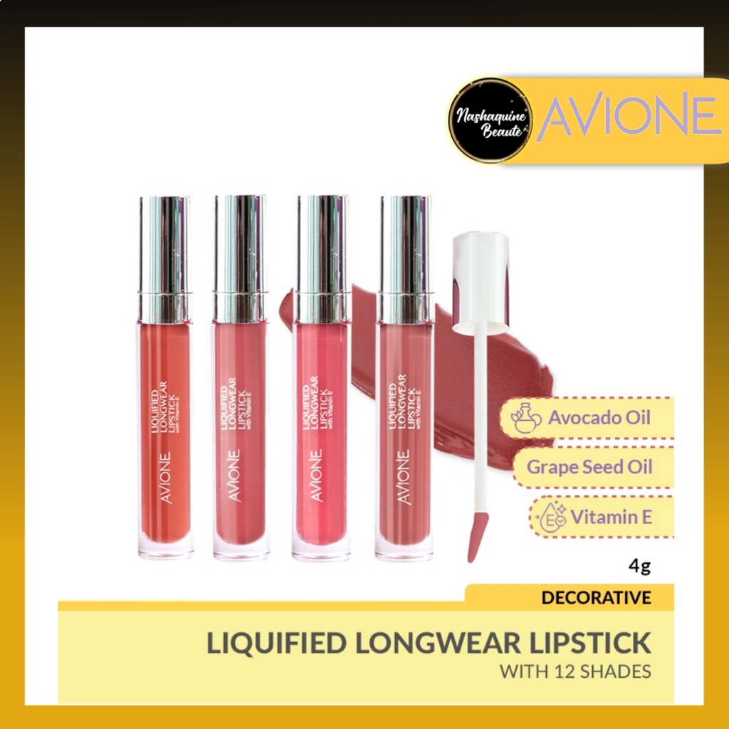 AVIONE Liquified Longwear Lipstick