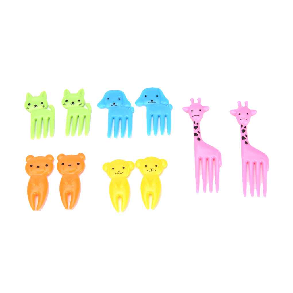 [DEASTORE] GARPU BUAH ANAK MODEL HEWAN / DESSERT FORK ANIMAL / GARPU ANAK / HIASAN BEKAL MAKAN ANAK / TUSUKAN BENTO BUAH ANAK / CHILDREN FRUIT FORK DECORATION DESSERT TOOTHPICKS