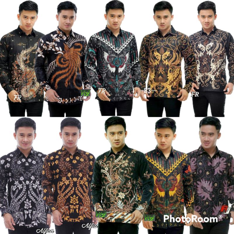 Baju Batik Pria Gus Azmi Syubbanul Muslimin Batik Katun Halus Hadroh Azzahir Hilwa Ala Santri Modern