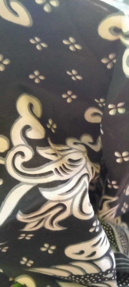 Maura Couple - Sania Ruffle Batik Couple Ori Ndoro Jowi Dnt