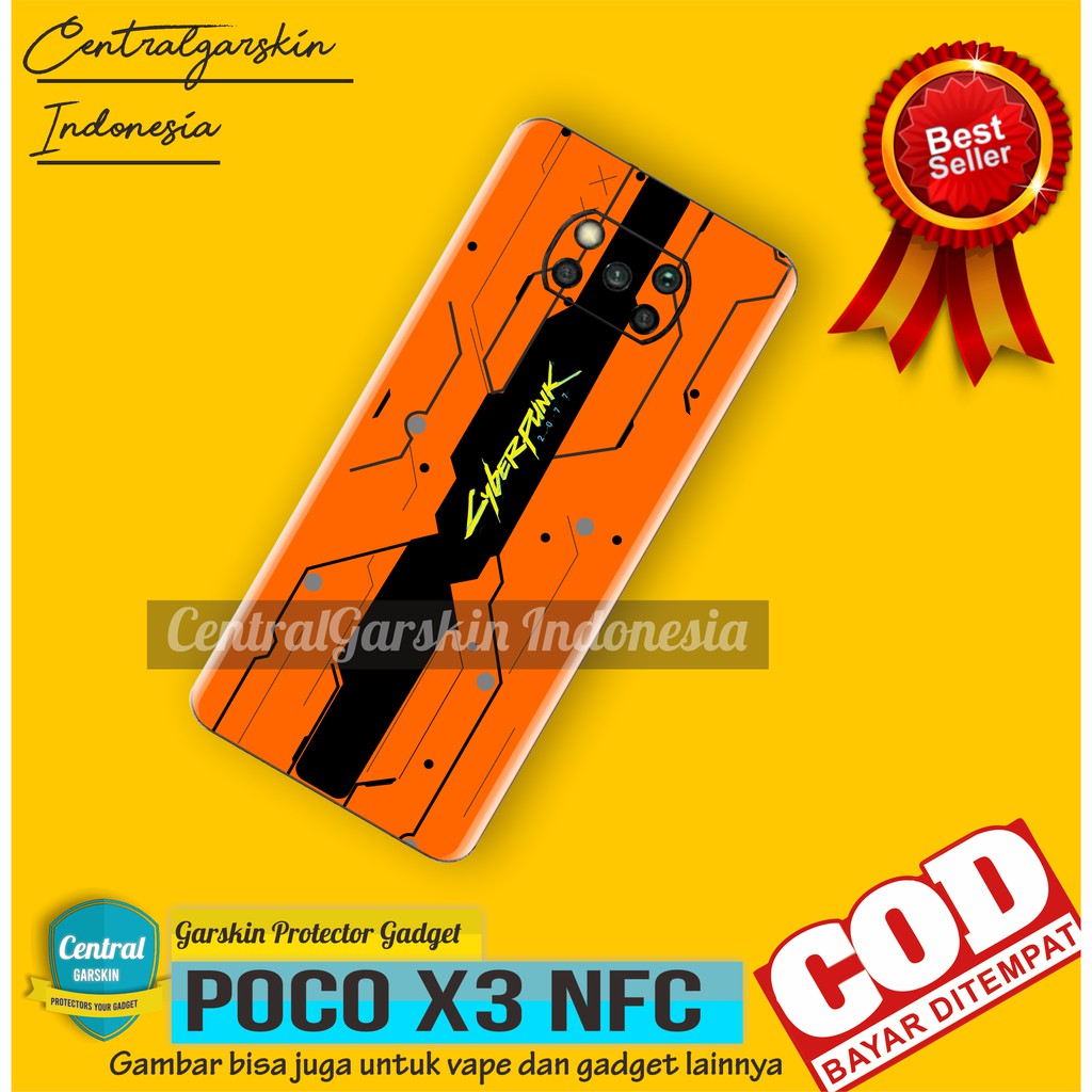 COD Garskin Pocophone X3 Poco X3 Fullbody cyberpunk O[central garskin]