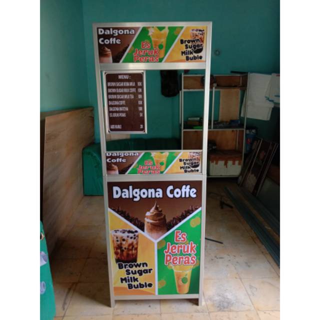 Booth mini Lipat lengkap