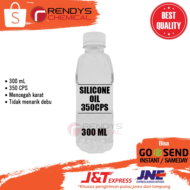 Silicone Oil 350CPS / Minyak Silikon / Minyak Pelumas - 300mL