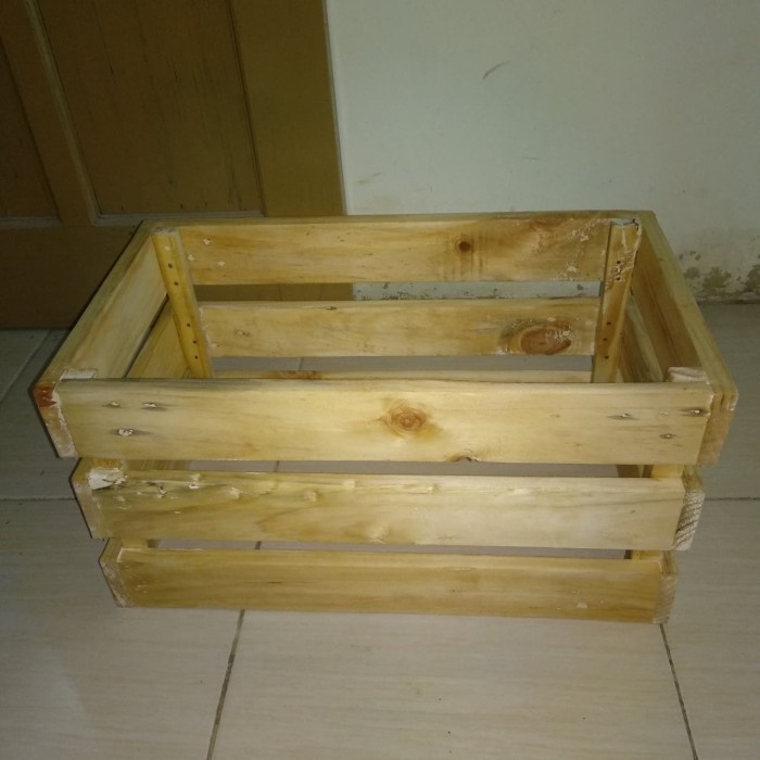 Hiasan Meja - Kotak Peti Kayu Jati Belanda Dekorasi Hiasan Meja