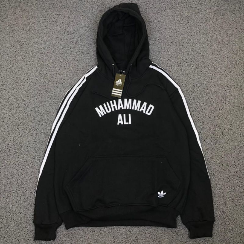 Jaket Sweater Hoodie Adidas Muhammad Ali Fulltag & label