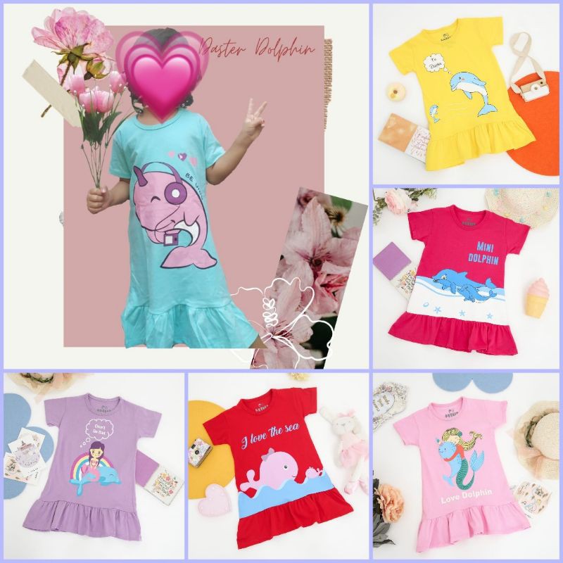 Daster Anak - Daster Harian Anak - Dress Anak