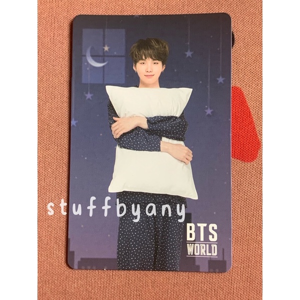 PC SUGA/YOONGI BTS WORLD GAME COUPON