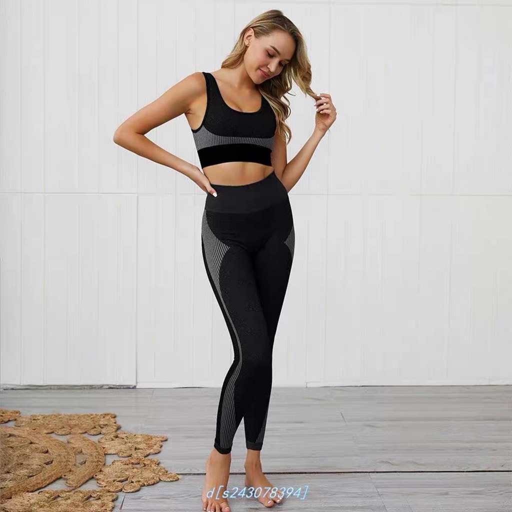 Setelan Olahraga Wanita Active Wear Set Sport Bra + Legging STL-INS-LS-719/721