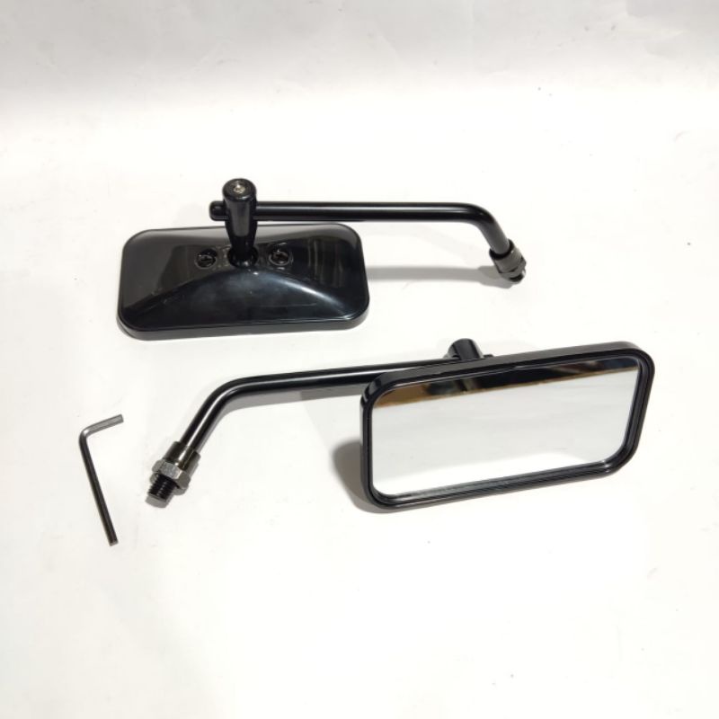 spion Retno kotak crome spion classic universal Honda GL CB Vario Beat Supra Revo dll