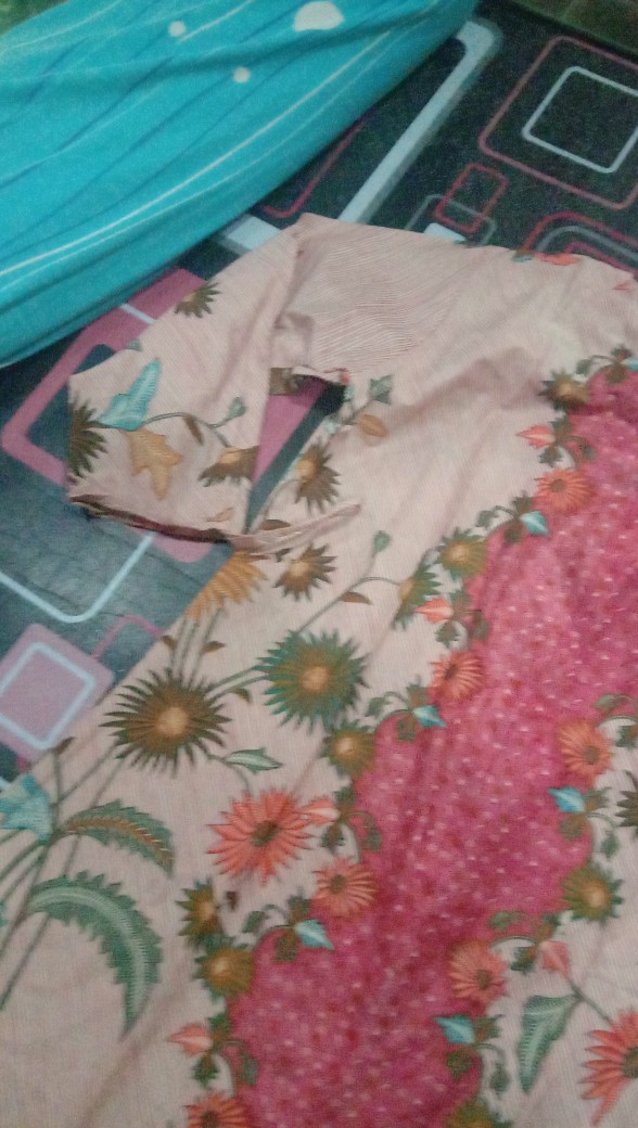 2 Pcs Atasan Tunik Batik Ukuran S M L Xl Xxl Jumbo