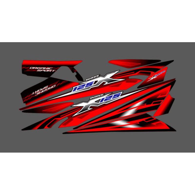 striping wave 125 X / Revo 100