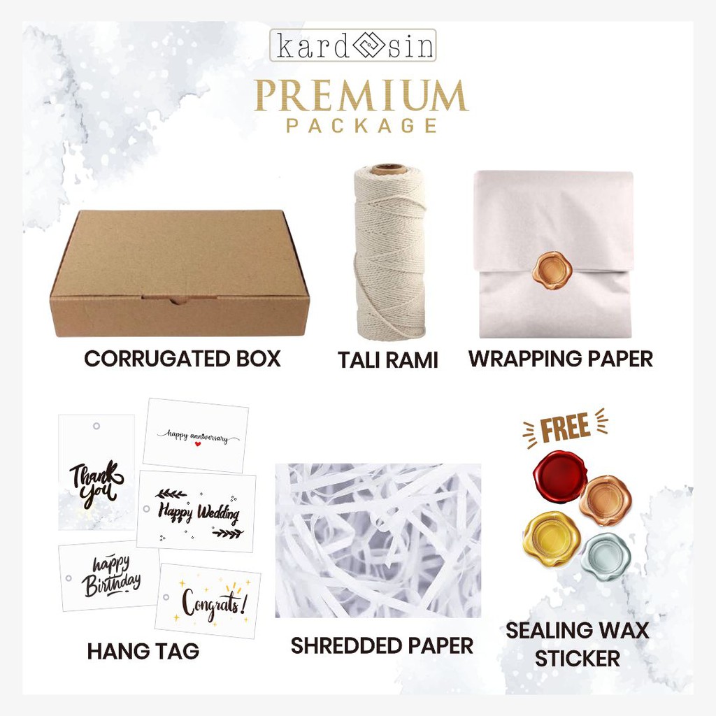 

[PUTIH] PREMIUM PACKAGE PAKET PACKAGING LENGKAP AESTHETIC VINTAGE PINTEREST HAMPERS GIFT BOX KADO JOGJA YOGYA YOGYAKARTA SOLO DIY JAWA TENGAH