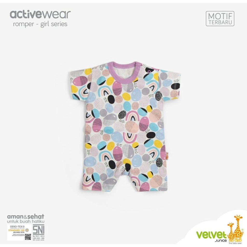 VELVET JUNIOR ACTIVE WEAR BASIC / ROMPER BAYI