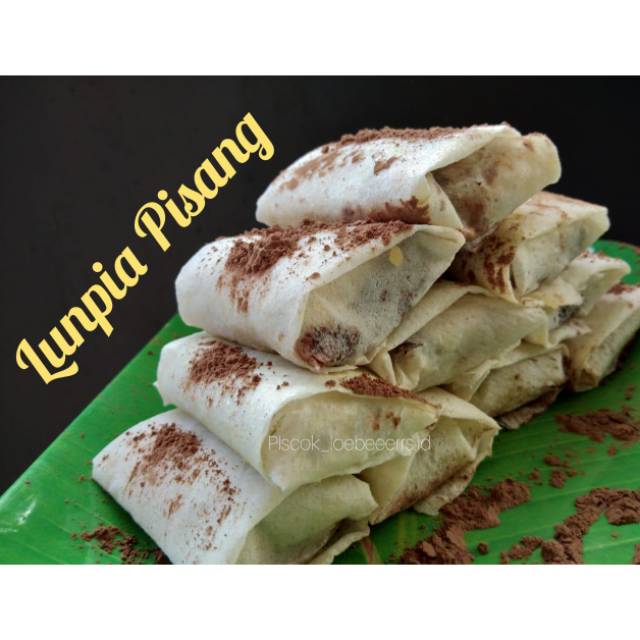 

LUMPIA PISANG COKLAT