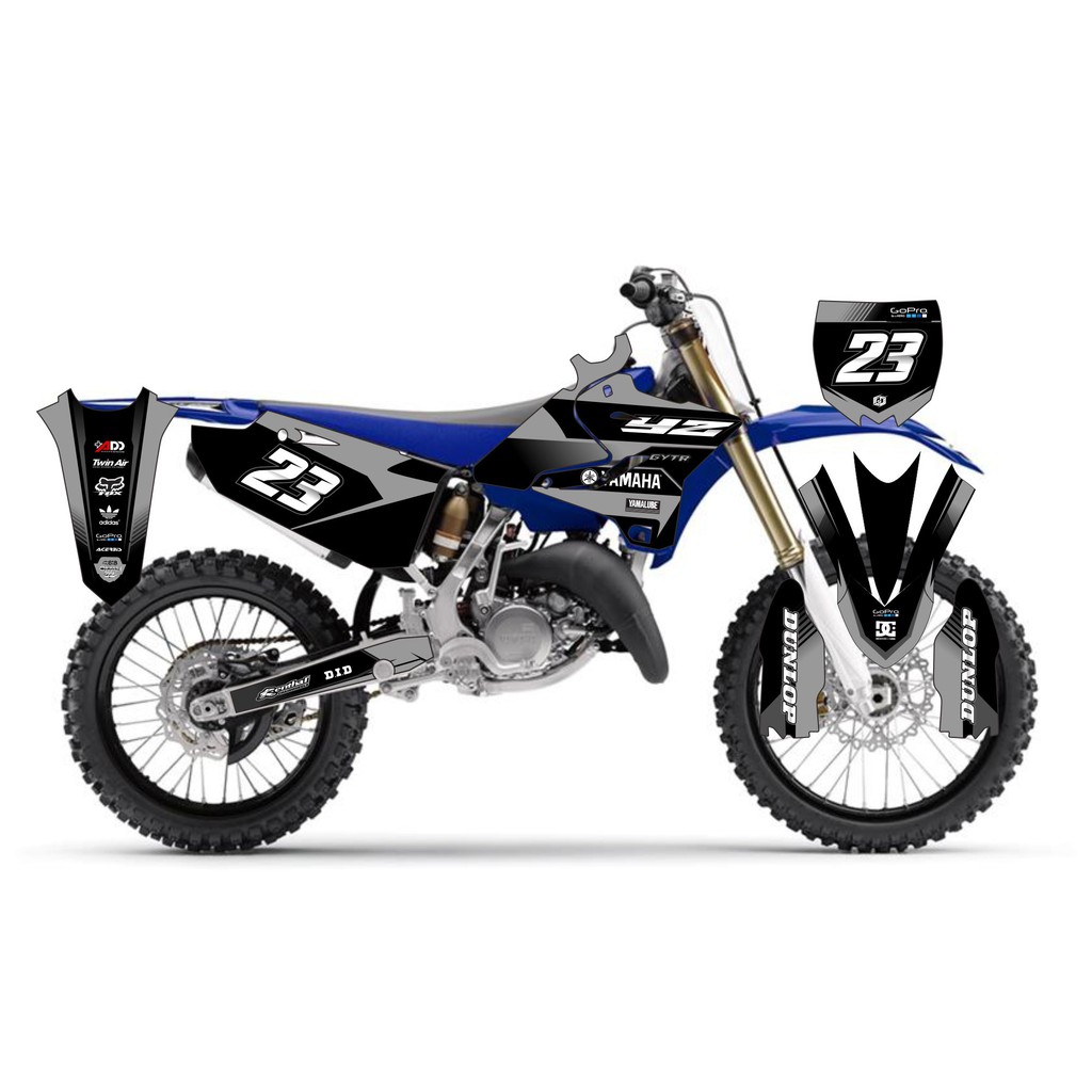 decal sticker striping YZ 125 NEW full body 8 | Shopee Indonesia