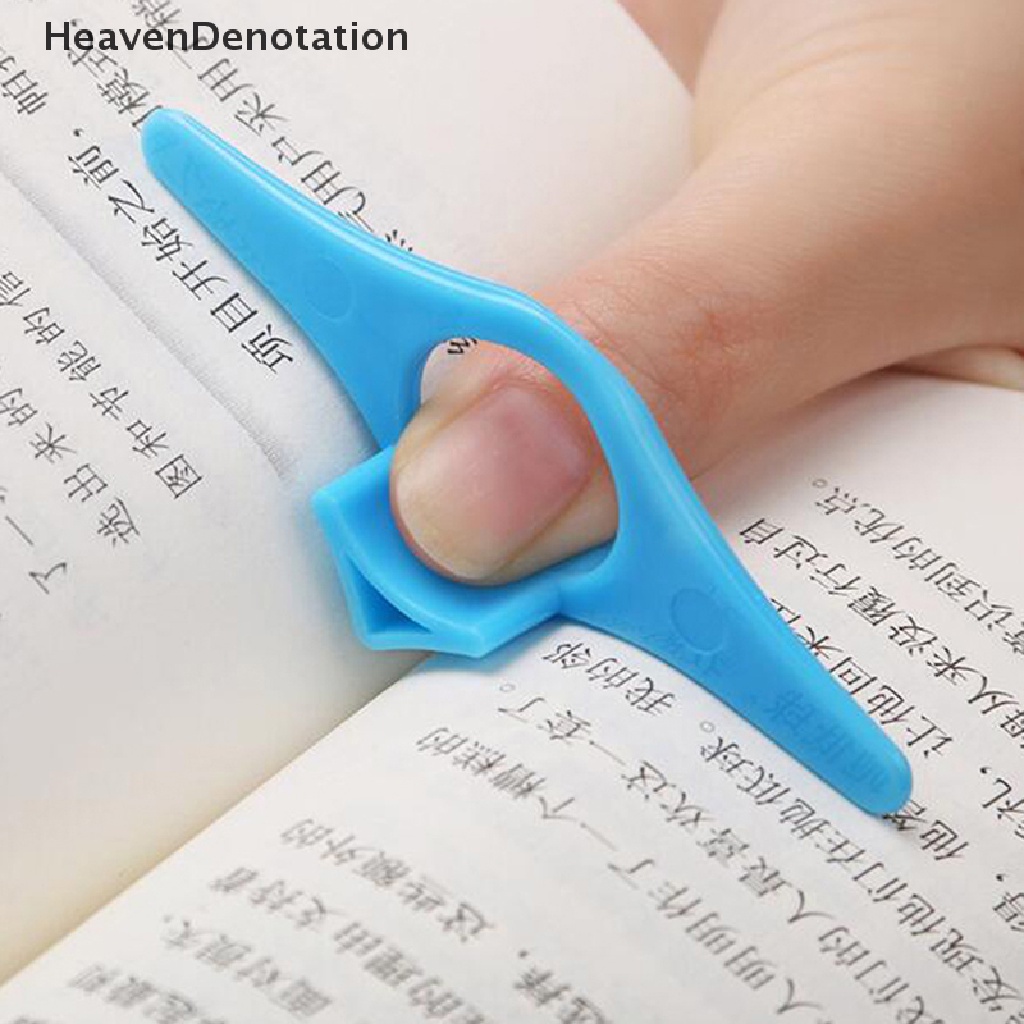 [HeavenDenotation] 1PC Thumb Multifunction Book Holder Bookmark Finger Ring Markers for Books