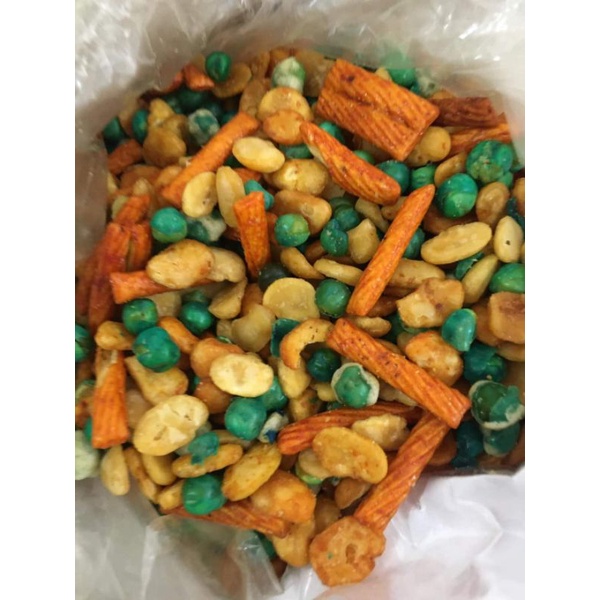 

(BISA COD) Aneka jajanan snack kacang mix renyah 250 gr 500 gr