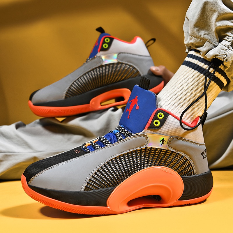 Sepatu  Dunk Pria  Wanita Sepatu Basket  Basket Sepatu Olahraga Woven Terbang Besar Ukuran Sepatu Pr