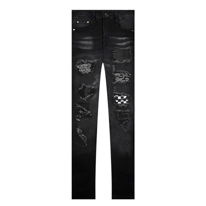 Rucas Season 9 Grand Combination Black Jeans