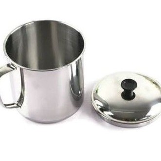 Mug Maxim Stainless • Gelas Cangkir Maxim 8cm