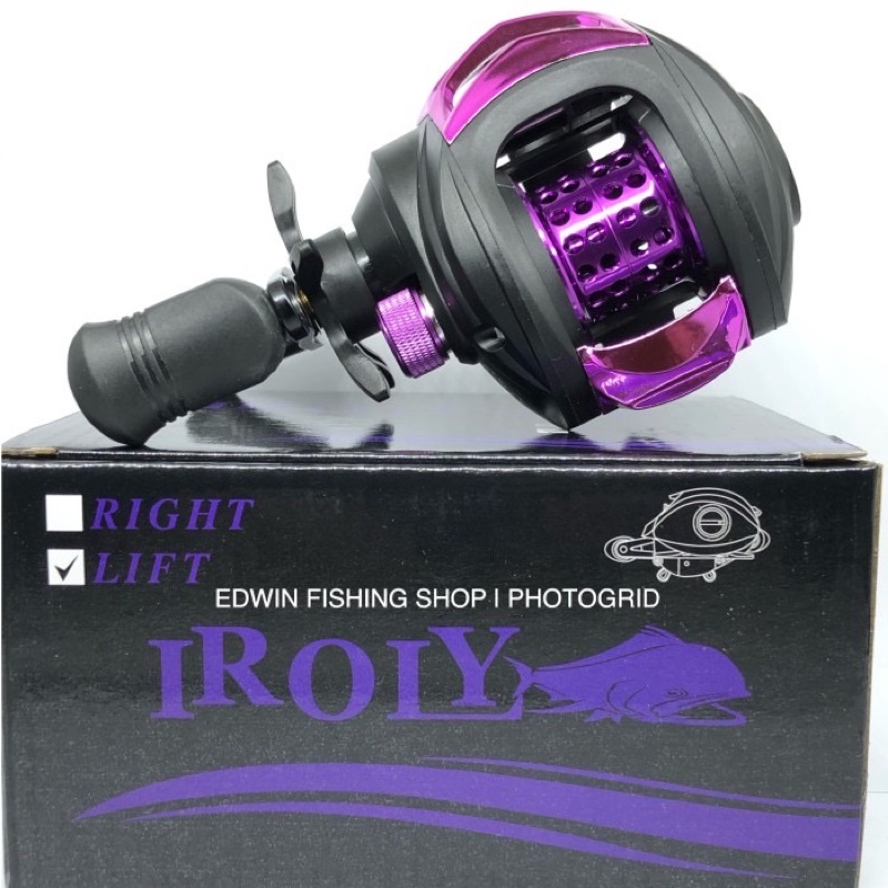 REEL BC IROLY RYUKI 7.2:1 SHALLOW SPOOL LEFT HANDLE