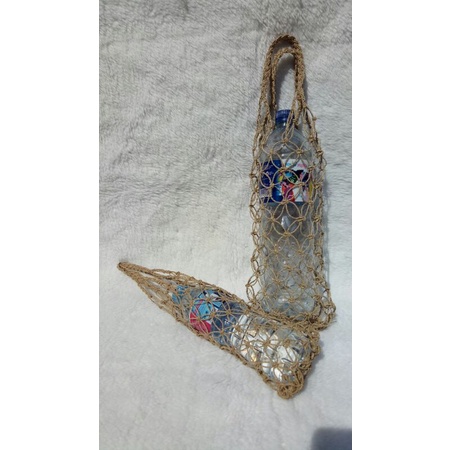 natural tas botol/tas jaring/tas anyaman/tas tali