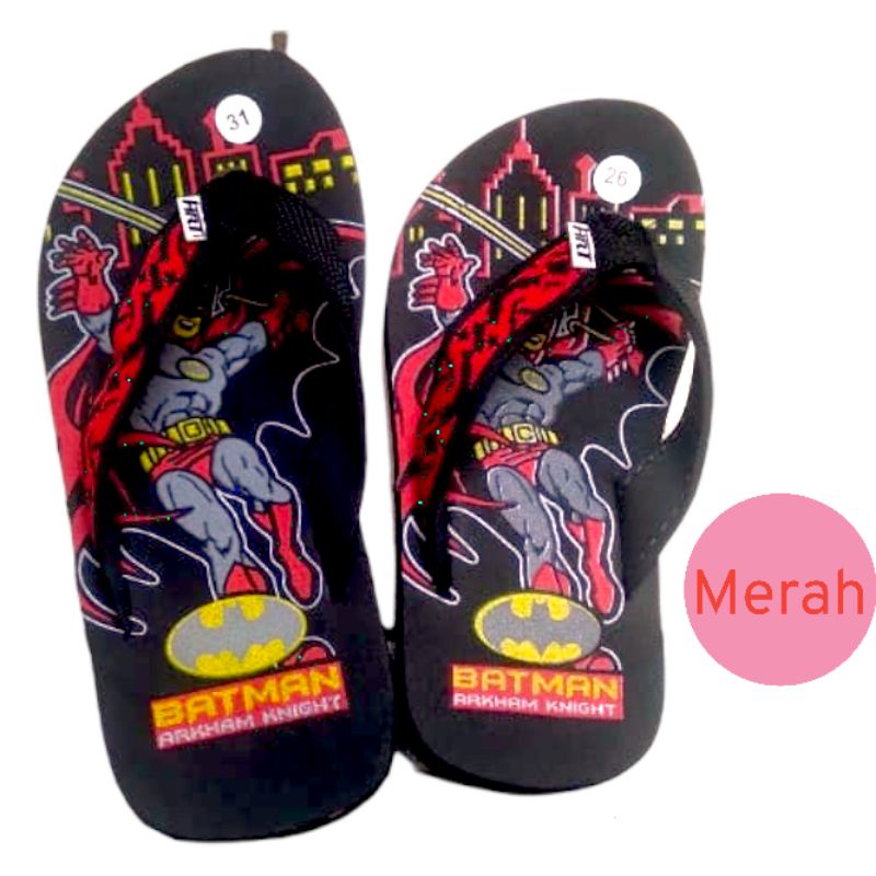 Sandal Anak Laki Laki Sol Siimpleks yy size 21 - 35 batman