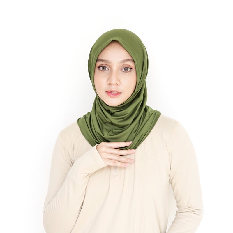 Zara Hijab Bergo Sport Jersey