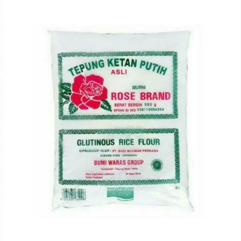 Tepung Ketan Rose Brand 500gr