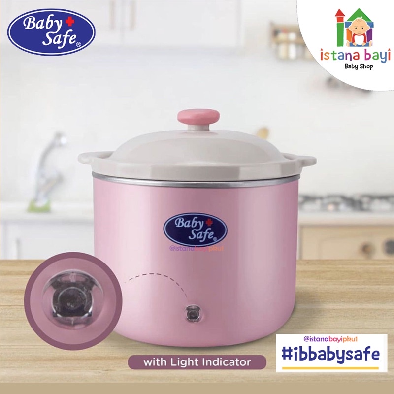 Baby Safe Slow Cooker LB009 - Perlengkapan MpASI/alat masak Mpasi bayi