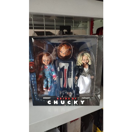 Neca Clothed Chucky & Tiffany 2pk