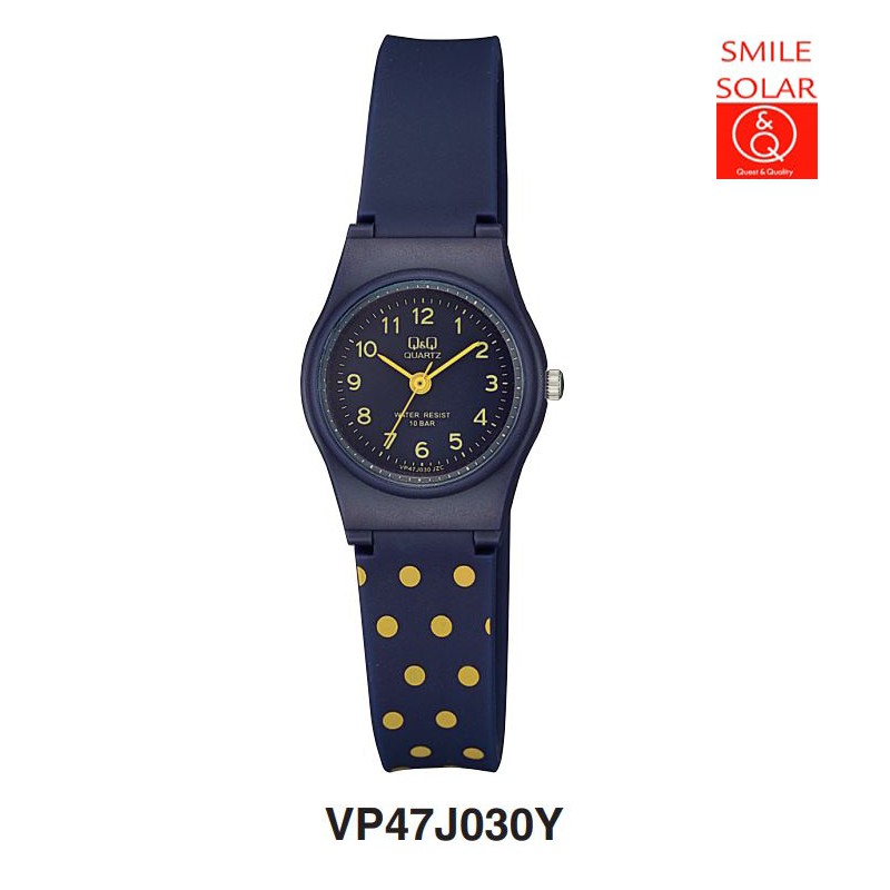 SALE Jam Tangan Remaja &amp; Anak Wanita Rubber Motif Analog Original Q&amp;Q QNQ QQ VP47 VP47J Series