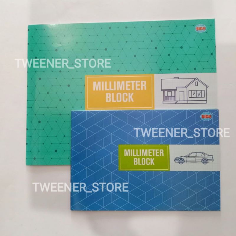 

Sidu Millimeter Block Buku Graphic | Milimeter