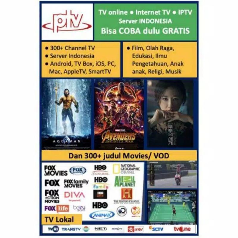 Iptv Indonesia dinilai sebagai 04/2024 terbaik BeeCost