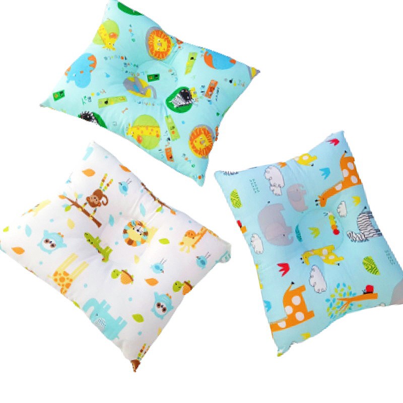 Perlengkapan Tidur Bayi | Bantal Bayi Peyang Katun Motif