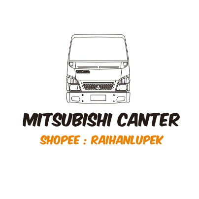 Pola miniatur truk Mitsubishi Canter / Truk oleng / Truk Cabe / Miniatur Truk