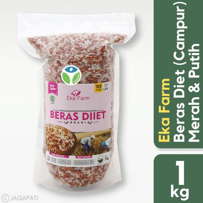 

Cuci Gudang Awal Tahun Eka Farm - Beras Diet 1kg - Organik - Beras Merah Mix Promo Awal tahun