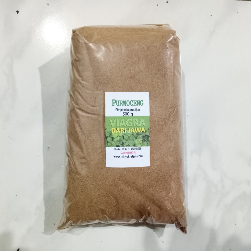 

Purwoceng-Original Serbuk 500 gram | Pimpinella pruatjan Powder | Bubuk Purwaceng | Antanan Gunung