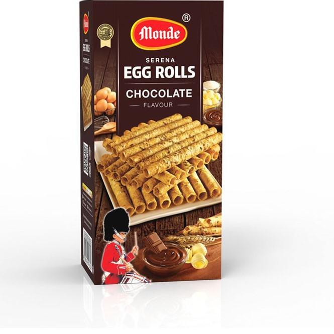 

REAL PICT ! Monde Serena Egg Roll Chocolate 168 gr