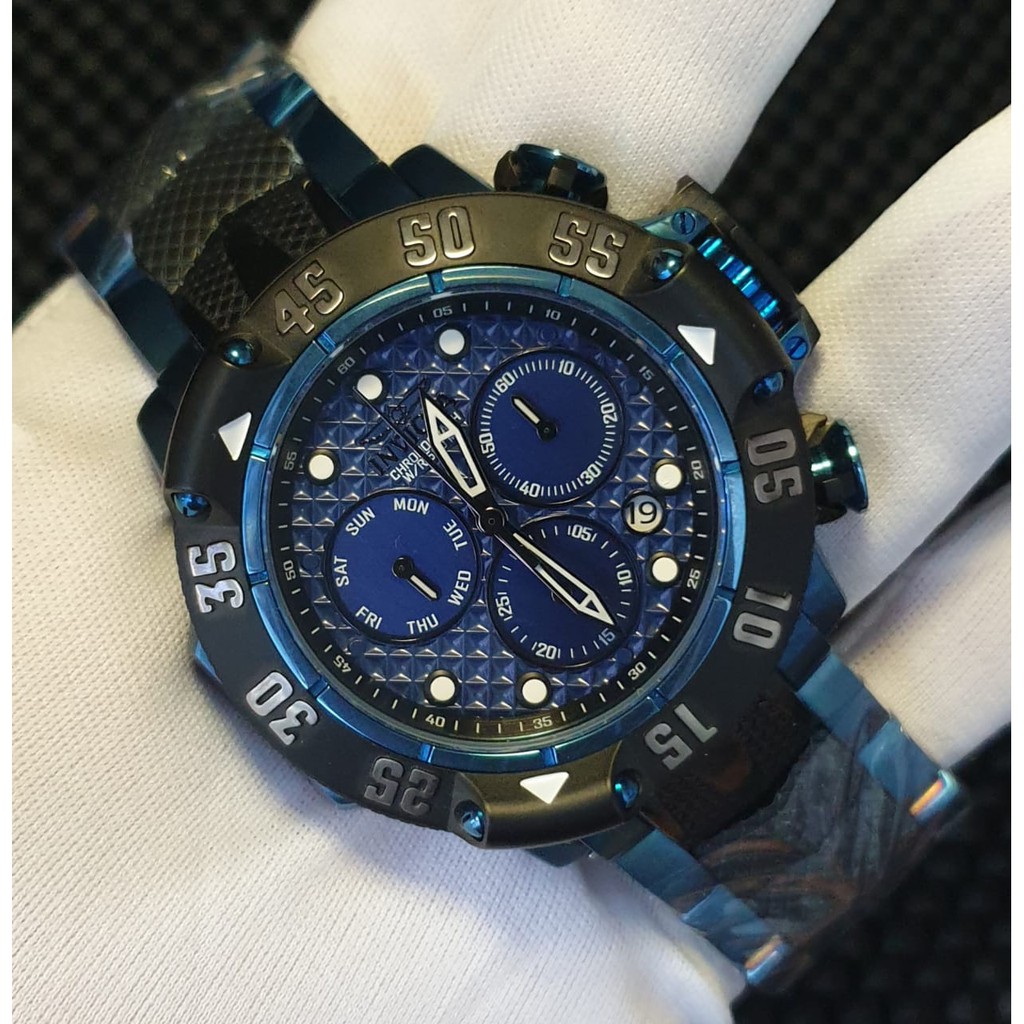 INVICTA SUBAQUA CHORONO RANTAI STAINLESS STEEL